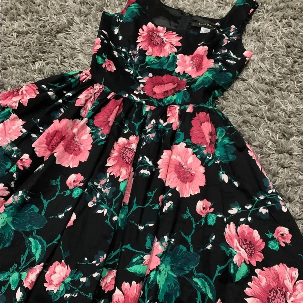 SOLD pinup couture dress - Picture 3 of 4